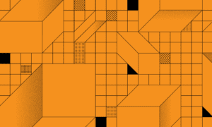 orange grid pattern